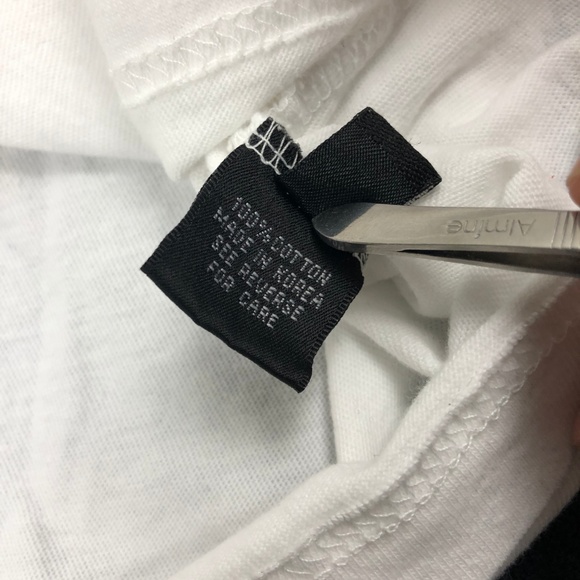 Vetements Staff White Sz L T-shirt Oversized - Picture 5 of 8